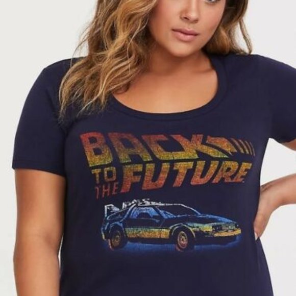 torrid Tops - Torrid Back to the Future Graphic T-shirt H10759